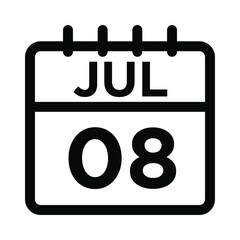 07-Jul - 08 Line Icon