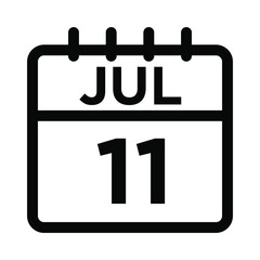 07-Jul - 11 Line Icon
