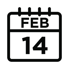 02-Feb - 14 Line Icon