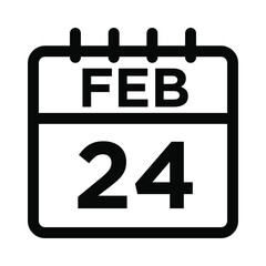 02-Feb - 24 Line Icon