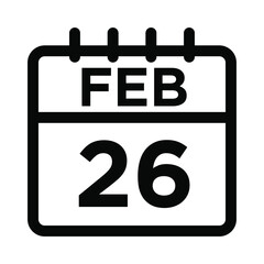 02-Feb - 26 Line Icon