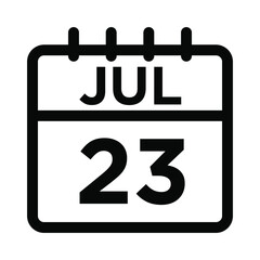 07-Jul - 23 Line Icon