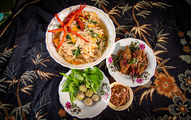 Healthy home made mixed vegetable. Special food in Perlis