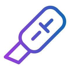 cutter gradient icon