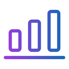 graph gradient icon