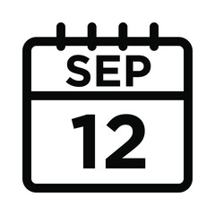 09-Sep - 12 Line Icon