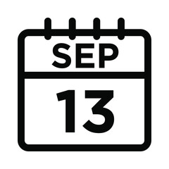 09-Sep - 13 Line Icon