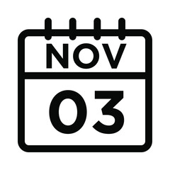 11- Nov - 03 Line Icon