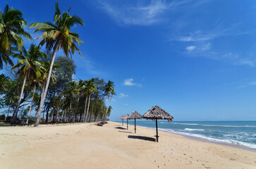 Beautiful scenery at the beach