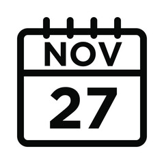 11- Nov - 27 Line Icon