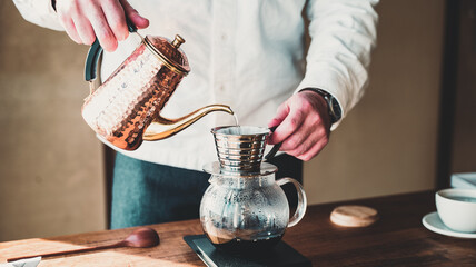 爽やかな朝と目覚めのコーヒータイム