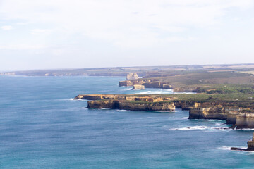 Aerial 12 Apostles, Great Ocean Road
