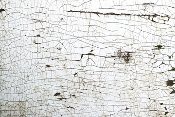 Fine cracks in the paint