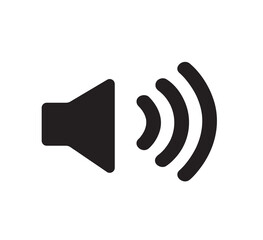 Speaker icon. volume icon vector illustration