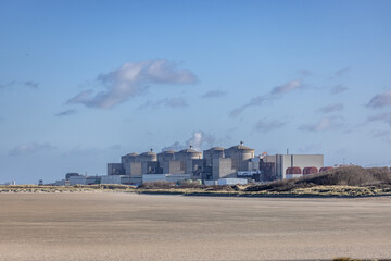 Gravelines, France, 11 February 2022. The Gravelines nuclear power plant is the largest nuclear power plant in Western Europe, both in terms of its production capacity and the number of reactors. - 486674109