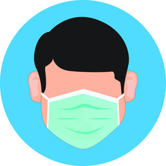 Man wearing mask