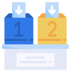 BOX flat icon,linear,outline,graphic,illustration
