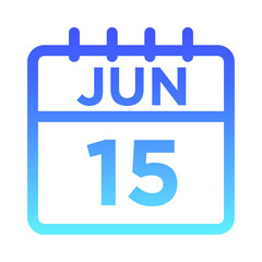 06-Jun - 15 Line Gradient