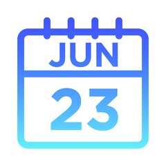 06-Jun - 23 Line Gradient