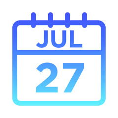 07-Jul - 27 Line Gradient