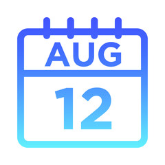 08-Aug - 12 Line Gradient