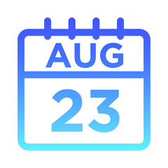 08-Aug - 23 Line Gradient