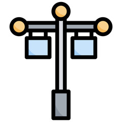 SIGNAGE filled outline icon,linear,outline,graphic,illustration