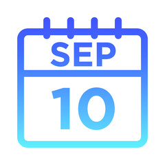 09-Sep - 10 Line Gradient