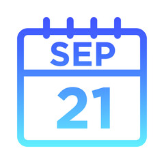 09-Sep - 21 Line Gradient