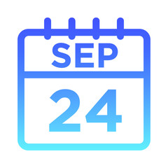 09-Sep - 24 Line Gradient