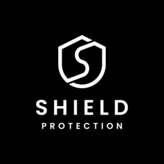 letter S shield logo design
