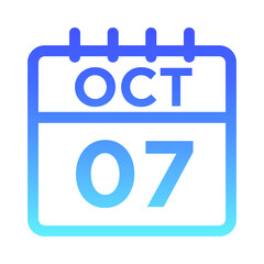 10- Oct - 07 Line Gradient