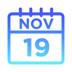 11- Nov - 19 Line Gradient