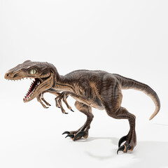 Obraz premium velociraptor isolated on white