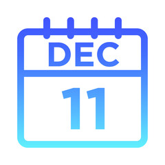 12- Dec - 11 Line Gradient