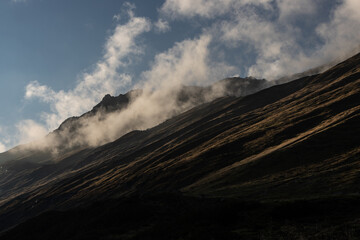 Nebel im Hang