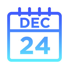 12- Dec - 24 Line Gradient