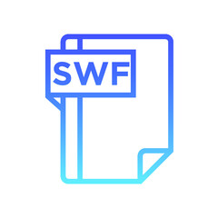 SWF Line Gradient icon