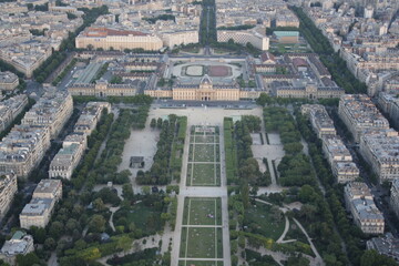 city from eiffel tower
