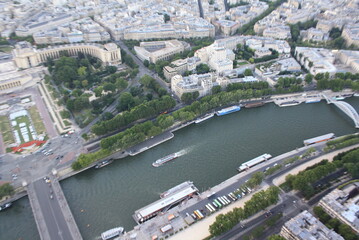view from the eiffel tower