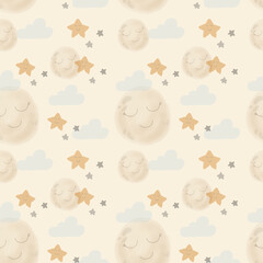 seamless pattern with bears
