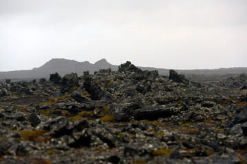 Lavafelder auf der Halbinsel Reykjanes