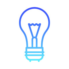 Fototapeta premium light bulb icon