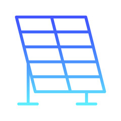 Solar Panel II Line Gradient