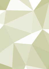 Abstract color Low-Polygones Generative Art background illustration
