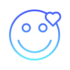 Obraz premium hearts Line Gradient