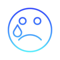 sadness Line Gradient