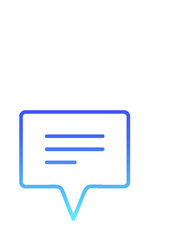 chat 42 Line Gradient