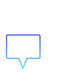 chat 7 Line Gradient