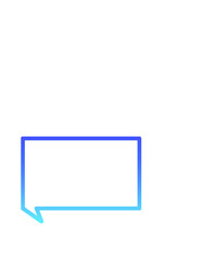 Chat 9 Line Gradient